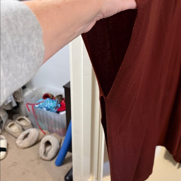 Forever 21 Rust wide sleeve Cardigan - Picture 3 of 3